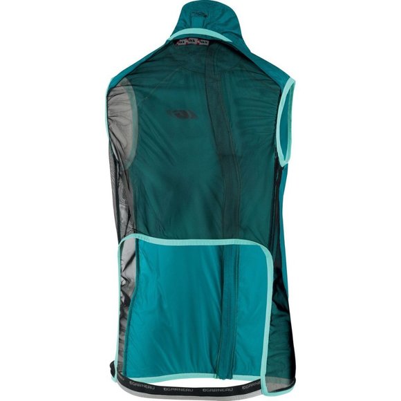 Women's Teal Cycling Vest - Picture 4 of 14